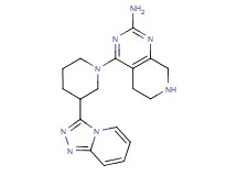 4-(3-[1,2,4]triazolo[4,3-a]pyridin-3-ylpiperidin-1-yl)-5,6,7,8-tetrahydropyrido[3,4-d]pyrimidin-2-amine