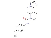 N-(4-ethylphenyl)-2-[2-(1H-imidazol-1-yl)ethyl]-1-piperidinecarboxamide