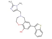 7-(1-benzothien-3-yl)-4-[(1,2-dimethyl-1H-imidazol-5-yl)methyl]-2,3,4,5-tetrahydro-1,4-benzoxazepin-9-ol