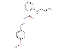 2-(allylamino)-N-[2-(4-methoxyphenyl)ethyl]benzamide