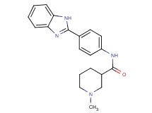 N-[4-(1H-benzimidazol-2-yl)phenyl]-1-methyl-3-piperidinecarboxamide