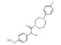 2-[4-(4-fluorophenyl)-1,4-diazepan-1-yl]-1-(4-methoxyphenyl)-2-oxoethanol