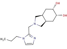 (3aR*,5R*,6S*,7aS*)-2-[(1-propyl-1H-imidazol-2-yl)methyl]octahydro-1H-isoindole-5,6-diol