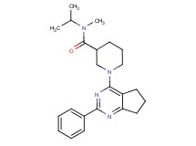 N-isopropyl-N-methyl-1-(2-phenyl-6,7-dihydro-5H-cyclopenta[d]pyrimidin-4-yl)-3-piperidinecarboxamide
