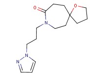 8-[3-(1H-pyrazol-1-yl)propyl]-1-oxa-8-azaspiro[4.6]undecan-9-one
