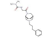 N,N-dimethyl-N'-{2-oxo-2-[(1S*,5R*)-3-(3-phenylpropyl)-3,6-diazabicyclo[3.2.2]non-6-yl]ethyl}urea