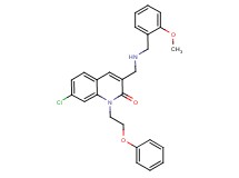 7-chloro-3-{[(2-methoxybenzyl)amino]methyl}-1-(2-phenoxyethyl)-2(1H)-quinolinone