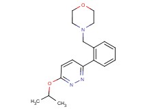 4-[2-(6-isopropoxypyridazin-3-yl)benzyl]morpholine