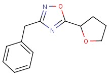 3-benzyl-5-(tetrahydro-2-furanyl)-1,2,4-oxadiazole