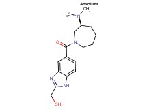 (5-{[(3S)-3-(dimethylamino)azepan-1-yl]carbonyl}-1H-benzimidazol-2-yl)methanol