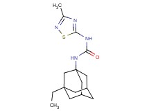 N-(3-ethyl-1-adamantyl)-N'-(3-methyl-1,2,4-thiadiazol-5-yl)urea