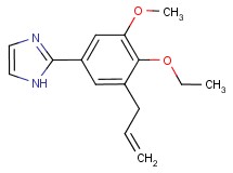 2-(3-allyl-4-ethoxy-5-methoxyphenyl)-1H-imidazole