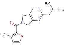 2-isobutyl-6-(3-methyl-2-furoyl)-6,7-dihydro-5H-pyrrolo[3,4-d]pyrimidine