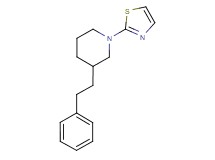 3-(2-phenylethyl)-1-(1,3-thiazol-2-yl)piperidine