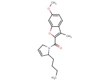 2-butyl-1-[(6-methoxy-3-methyl-1-benzofuran-2-yl)carbonyl]-2,5-dihydro-1H-pyrrole