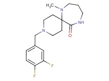 3-(3,4-difluorobenzyl)-7-methyl-3,7,11-triazaspiro[5.6]dodecan-12-one