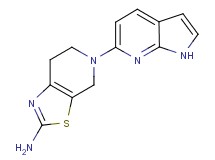 5-(1H-pyrrolo[2,3-b]pyridin-6-yl)-4,5,6,7-tetrahydro[1,3]thiazolo[5,4-c]pyridin-2-amine