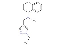 N-[(1-ethyl-1H-pyrazol-4-yl)methyl]-N-methyl-1,2,3,4-tetrahydro-1-naphthalenamine