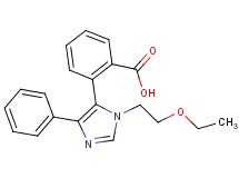 2-[1-(2-ethoxyethyl)-4-phenyl-1H-imidazol-5-yl]benzoic acid