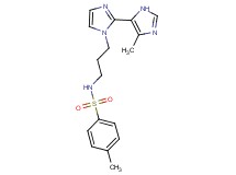 4-methyl-N-[3-(5'-methyl-1H,3'H-2,4'-biimidazol-1-yl)propyl]benzenesulfonamide