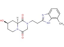 (8R*,9aS*)-8-hydroxy-2-[2-(7-methyl-1H-benzimidazol-2-yl)ethyl]tetrahydro-2H-pyrido[1,2-a]pyrazine-1,4(3H,6H)-dione