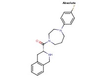 (3R)-3-{[4-(4-fluorophenyl)-1,4-diazepan-1-yl]carbonyl}-1,2,3,4-tetrahydroisoquinoline dihydrochloride