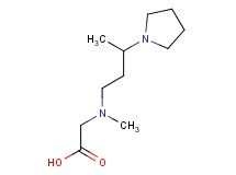 [methyl(3-pyrrolidin-1-ylbutyl)amino]acetic acid