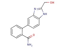 2-[2-(hydroxymethyl)-1H-benzimidazol-5-yl]benzamide