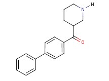 4-biphenylyl(3-piperidinyl)methanone hydrochloride