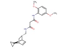 N-(2,5-dimethoxyphenyl)-N'-[(1R*,2S*,4S*)-spiro[bicyclo[2.2.1]heptane-7,1'-cyclopropane]-5-en-2-ylmethyl]malonamide