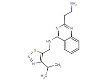 2-(2-aminoethyl)-N-[(4-isopropyl-1,2,3-thiadiazol-5-yl)methyl]-4-quinazolinamine dihydrochloride