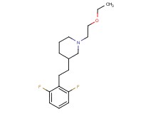 3-[2-(2,6-difluorophenyl)ethyl]-1-(2-ethoxyethyl)piperidine