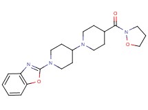 1'-(1,3-benzoxazol-2-yl)-4-(2-isoxazolidinylcarbonyl)-1,4'-bipiperidine
