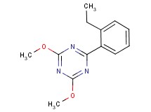 2-(2-ethylphenyl)-4,6-dimethoxy-1,3,5-triazine