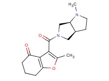 2-methyl-3-{[(3aS,6aS)-1-methylhexahydropyrrolo[3,4-b]pyrrol-5(1H)-yl]carbonyl}-6,7-dihydro-1-benzofuran-4(5H)-one