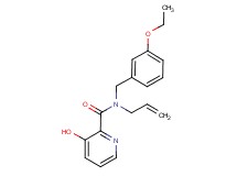 N-allyl-N-(3-ethoxybenzyl)-3-hydroxypyridine-2-carboxamide