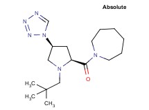 1-[(4S)-1-(2,2-dimethylpropyl)-4-(1H-tetrazol-1-yl)-L-prolyl]azepane