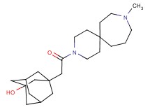 3-[2-(9-methyl-3,9-diazaspiro[5.6]dodec-3-yl)-2-oxoethyl]adamantan-1-ol