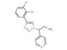 4-{1-[4-(2,3-dichlorophenyl)-1H-1,2,3-triazol-1-yl]propyl}pyridine