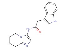 2-(1H-indol-3-yl)-N-(5,6,7,8-tetrahydroimidazo[1,2-a]pyridin-3-yl)acetamide