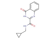 N-(cyclopropylmethyl)-4-oxo-3,4-dihydro-2-quinazolinecarboxamide