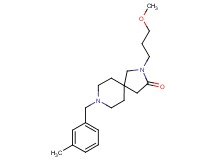 2-(3-methoxypropyl)-8-(3-methylbenzyl)-2,8-diazaspiro[4.5]decan-3-one
