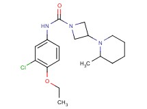 N-(3-chloro-4-ethoxyphenyl)-3-(2-methylpiperidin-1-yl)azetidine-1-carboxamide