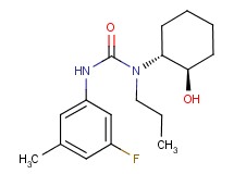N'-(3-fluoro-5-methylphenyl)-N-[(1R*,2R*)-2-hydroxycyclohexyl]-N-propylurea