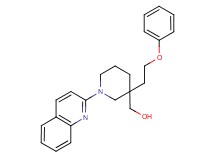 [3-(2-phenoxyethyl)-1-quinolin-2-ylpiperidin-3-yl]methanol