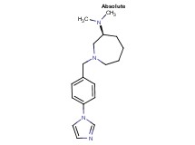(3S)-1-[4-(1H-imidazol-1-yl)benzyl]-N,N-dimethylazepan-3-amine