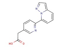 (6-pyrazolo[1,5-a]pyridin-7-ylpyridin-3-yl)acetic acid
