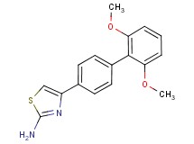 4-(2',6'-dimethoxybiphenyl-4-yl)-1,3-thiazol-2-amine