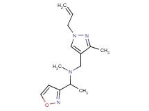 N-[(1-allyl-3-methyl-1H-pyrazol-4-yl)methyl]-1-isoxazol-3-yl-N-methylethanamine