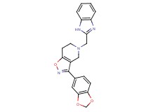 5-(1H-benzimidazol-2-ylmethyl)-3-(1,3-benzodioxol-5-yl)-4,5,6,7-tetrahydroisoxazolo[4,5-c]pyridine